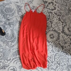 Sans Souci Red Midi Dress